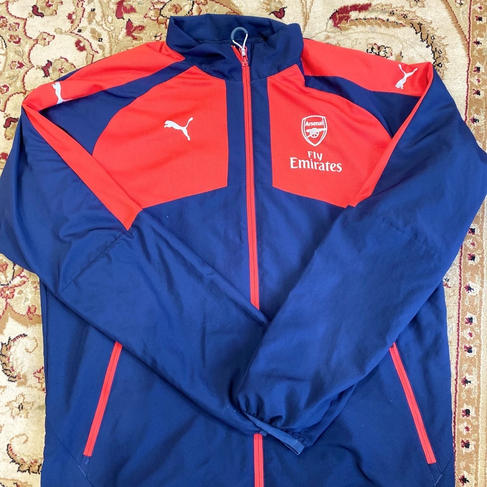 Puma Arsenal Blue and Red Jacket